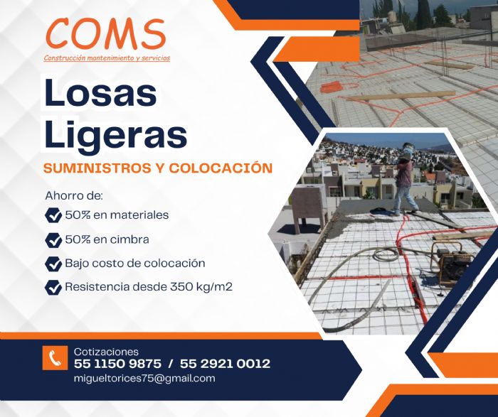 losas ligeras